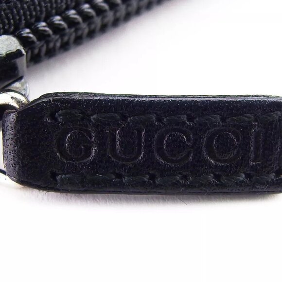 GUCCI Pouch Leather Authentic Used - Picture 6 of 9